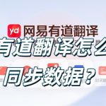 有道翻译怎么同步数据？